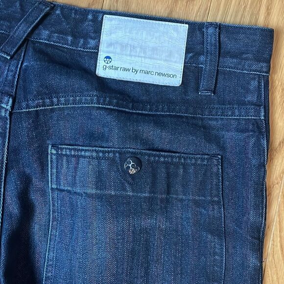 G-Star Raw x Marc Newson Hereingbone Jeans 30x32 - Picture 8 of 9